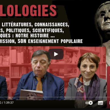 Vidéo – “Philologiques” : Rencontre à la librairie Tropiques autour de “Politique et Littérature dans la Rome ancienne” de Luciano Canfora